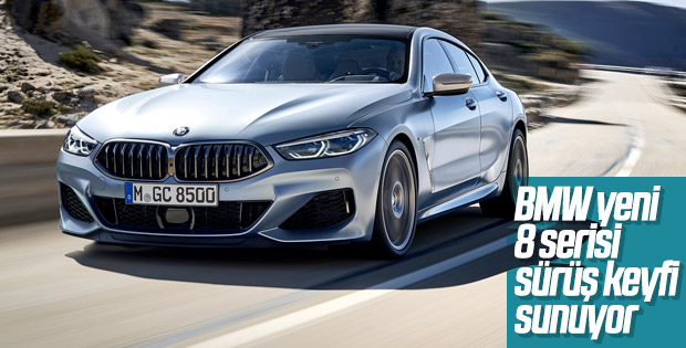 BMW, 8 Gran Coupe serisini Türkiye piyasasına çıkarıyor