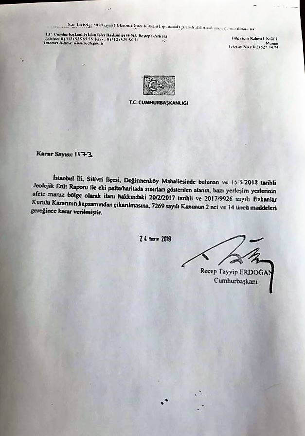 Değirmenköy ve Çanta’da heyelan kararı kalktı