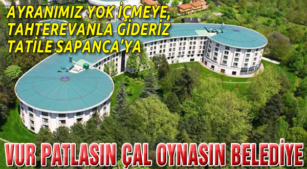 Vur patlasın çal oynasın belediye