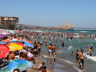 Tekirdağ’da Antalya’yı aratmayan görüntüler