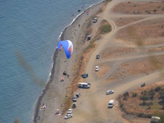 Tekirdağ’da gökyüzünde tatil keyfi