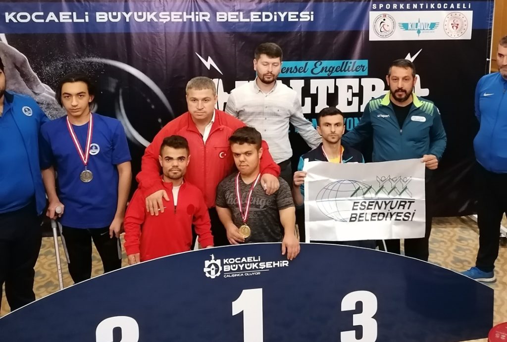 Esenyurt’un gururları madalyaya doymuyor