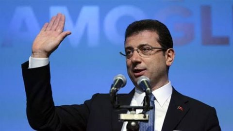 İBB Başkanı olarak ilk defa geliyor.