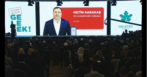 Gelecek Kurucular Listesinde Metin Karakaş’ta var.