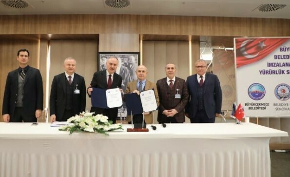 Büyükçekmece Belediyesi’nde Toplu İş Sözleşmesi imzalandı
