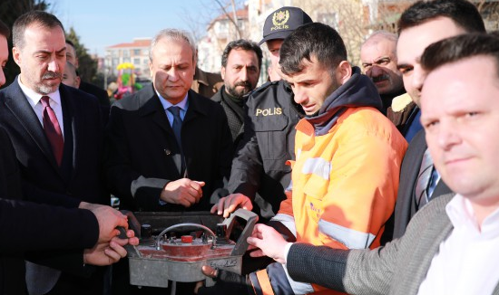 Selimpaşa Polis Merkezi temeli atıldı.