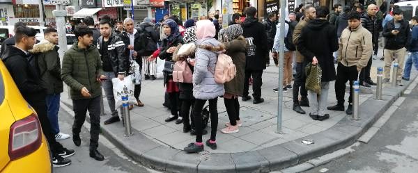 Esenler Otogarında mülteci yoğunluğu
