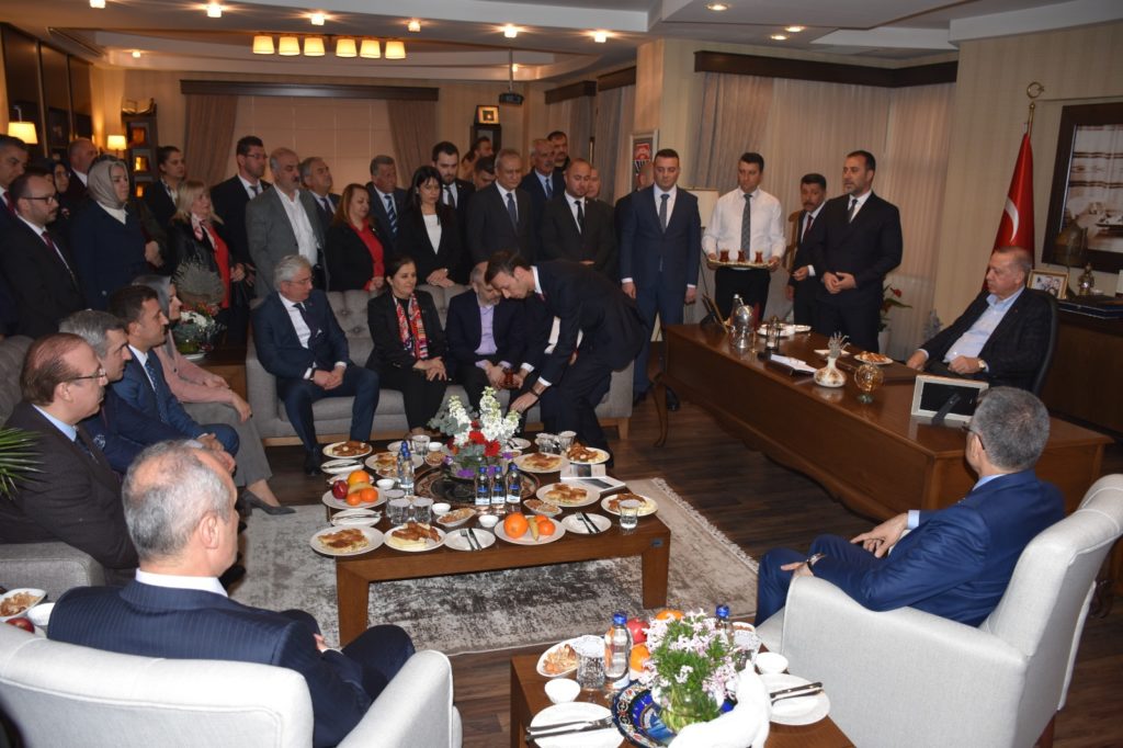 Erdoğan Silivri’ye geldi