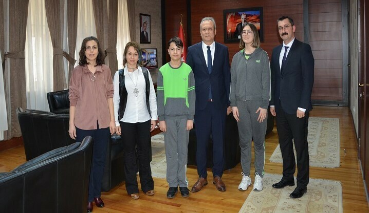 Öğrencilerin röportaj heyecanı