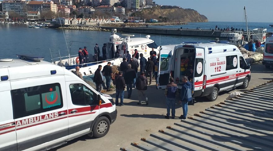 Silivri açıklarında lüks yat yanarak battı: 2 ölü