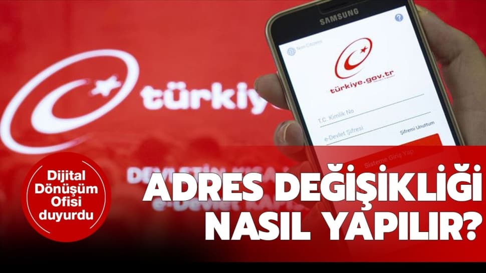 Adres değişikliği bildirimi nasıl yapılır? Adres değişikliği bildirimi e-devlet’ten yapılır mı? İşte cevabı..
