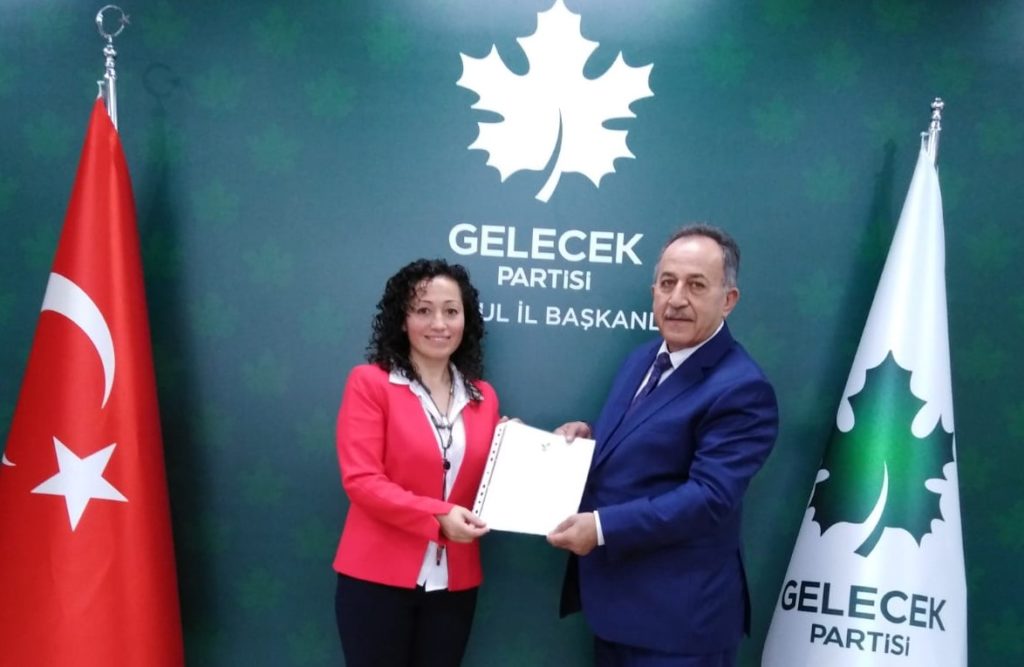 Dilek Akıncı, Gelecek Partisi Silivri İlçe Kadın Kolları Başkanı oldu.