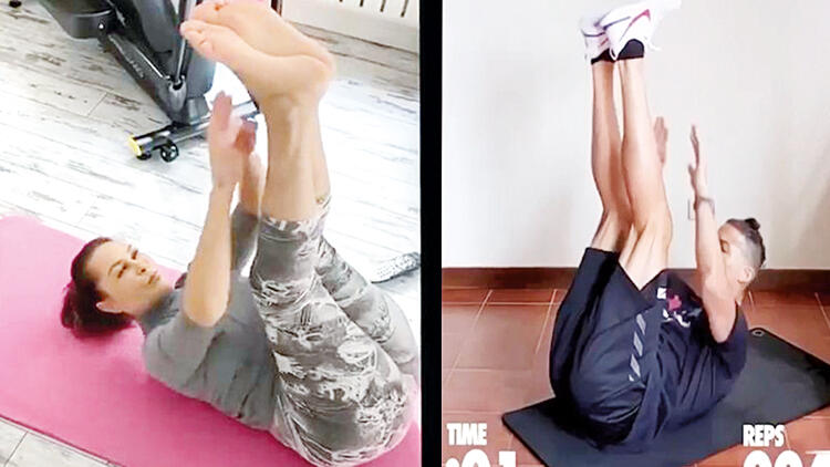 Hülya Avşar, Ronaldo’ya meydan okudu