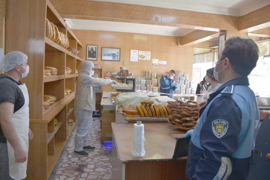 Silivri’de fırınlara denetim