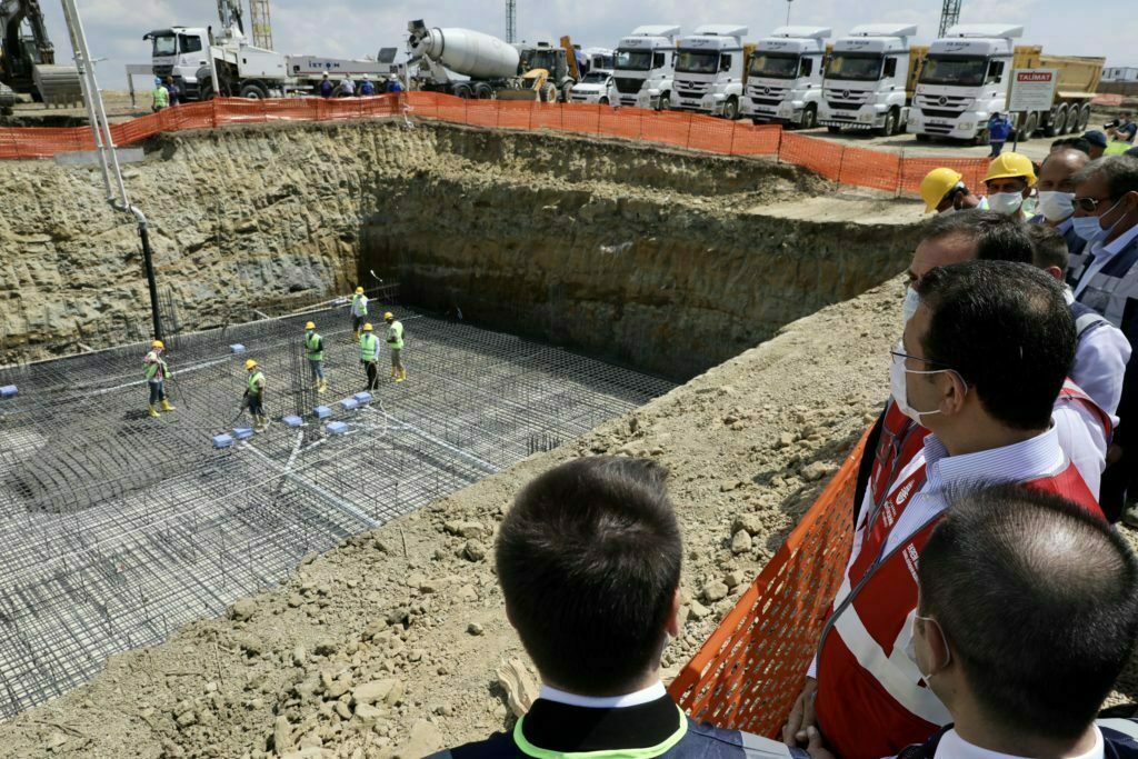 Silivri Kiptaş-4. Etap temeli atıldı.