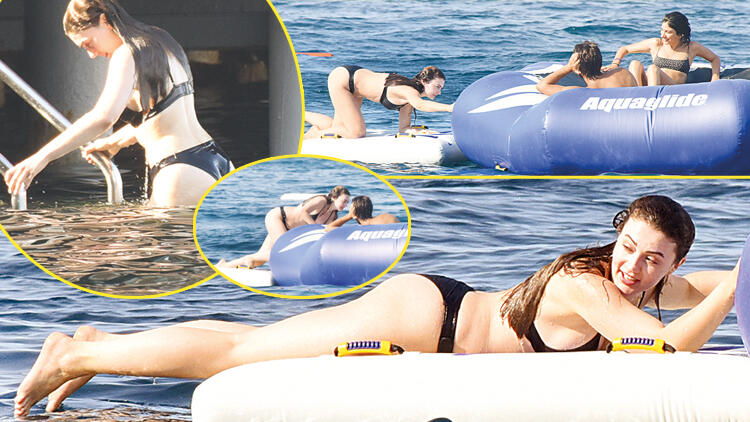 Burcu Özberk Bodrum’da! 4. denemede başardı…