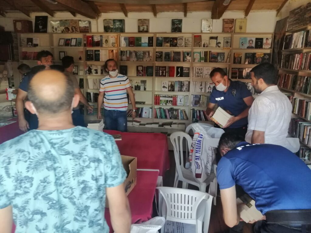 Silivri’de korsan yayın operasyonu