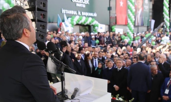 Gelecek Partisi 1. İstanbul İl Kongresini yapıyor.