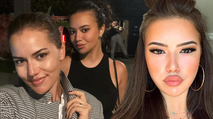 Fahriye Evcen ile yeğeni Rüya’nın şaşırtan benzerliği!