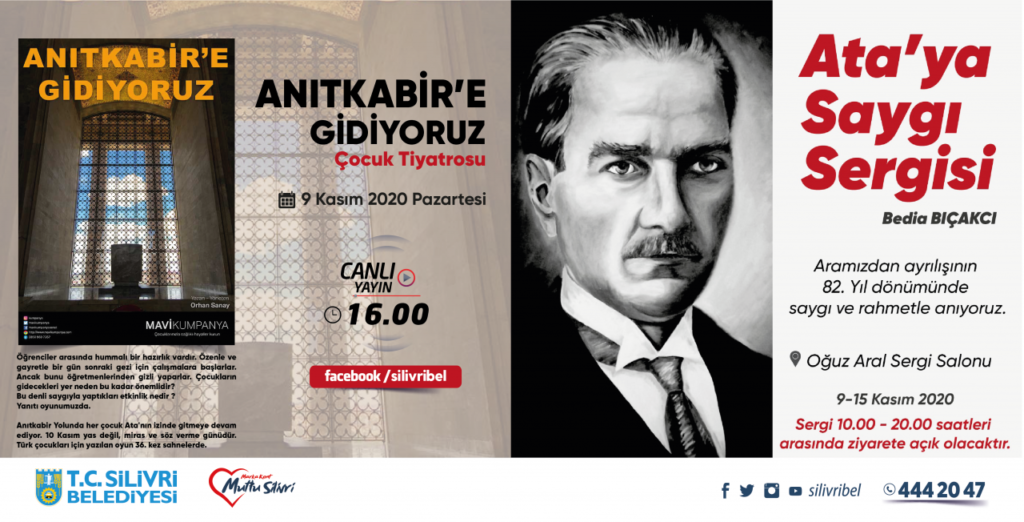 10 Kasım Atatürk’ü Anma Günü’nde, “Ata’ya Saygı Sergisi”