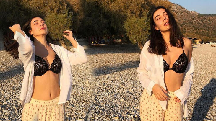 Birsu Demir’in pozlarına beğeni yağdı
