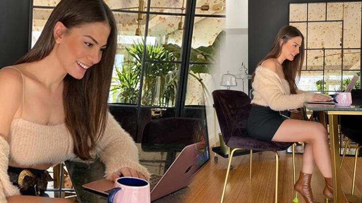Demet Özdemir’in pozlarına beğeni yağdı