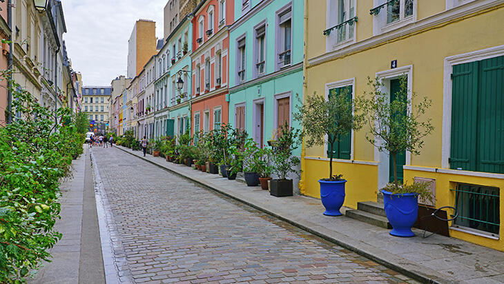 Paris’in ünlü sokağı Rue Cremieux