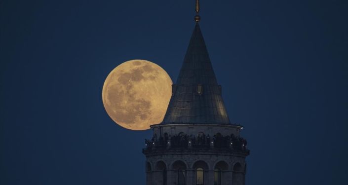 2021’in ilk ‘Süper Ay’ından manzaralar