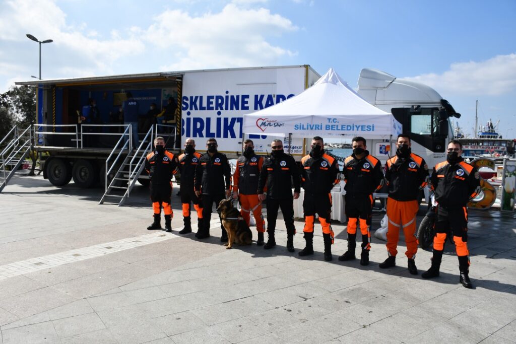 Deprem TIR’ı Silivri’deydi.
