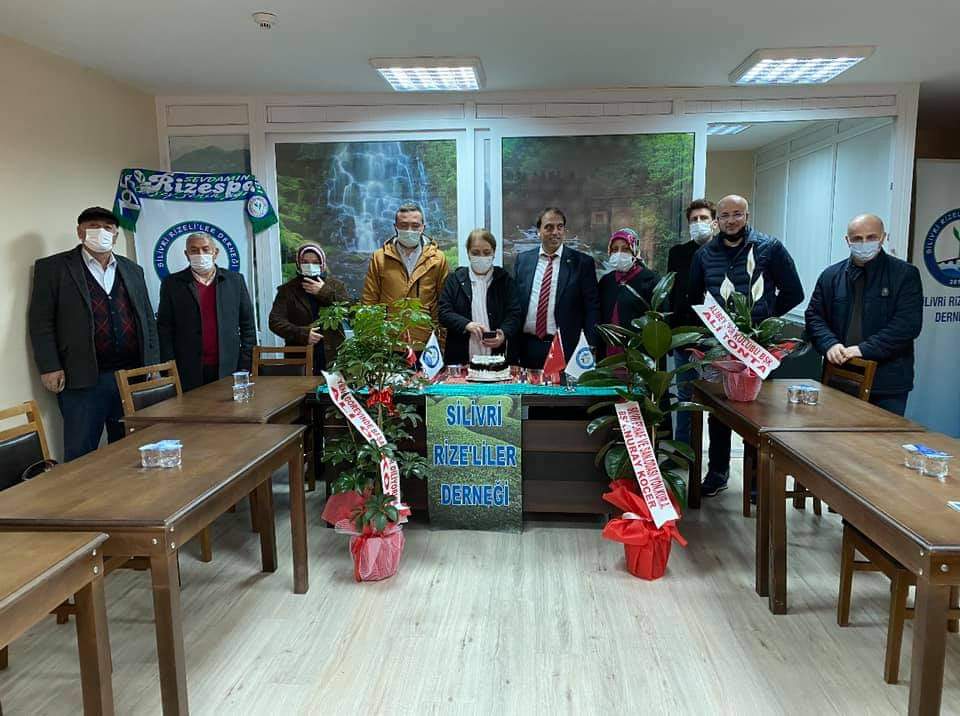Silivri Rizeliler Derneği Kongresini Yaptı.