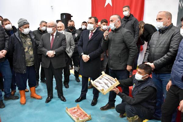 Tekirdağ Su Ürünleri Toptancı Hali, törenle açıldı