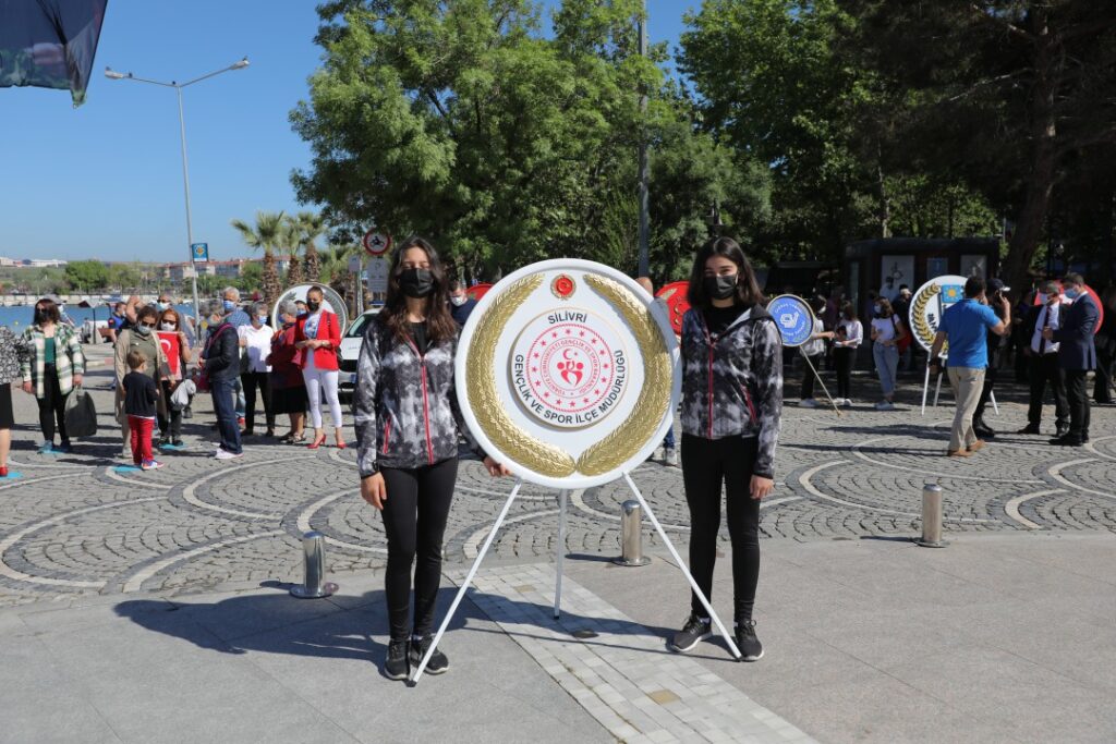 Silivri’de 19 Mayıs Gençlik ve Spor Bayramı resmi töreni düzenlendi.