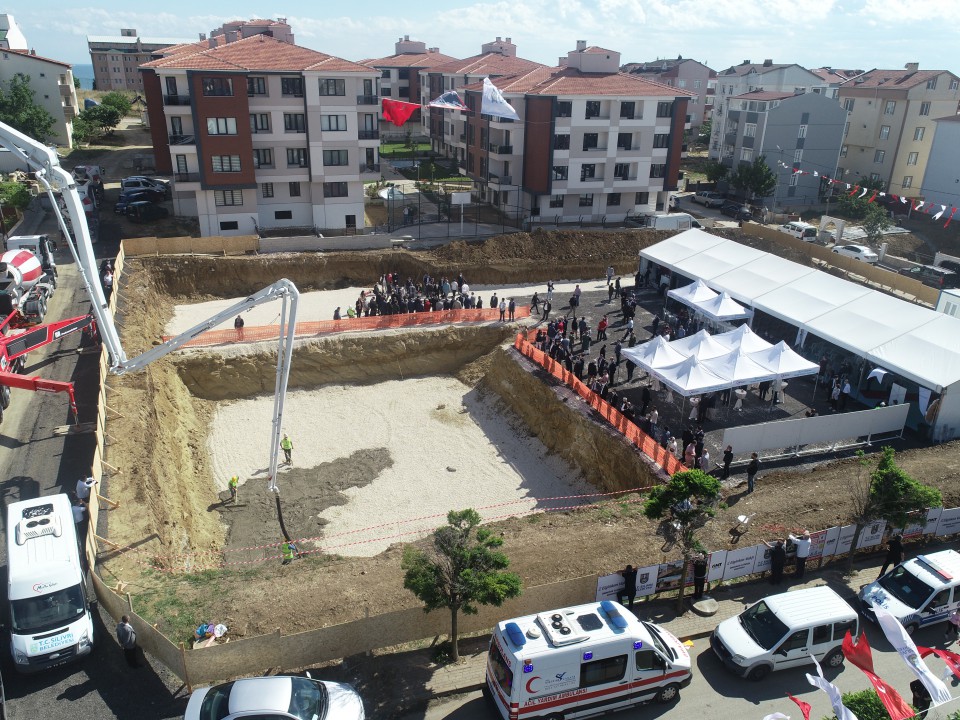 Ümmehan Elginkan Anaokulu temel atma töreni gerçekleştirildi.