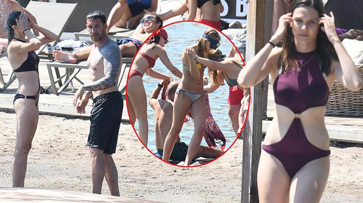 Alina Boz ve sevgilisi Mithat Can Özer tatil sezonunu açtı