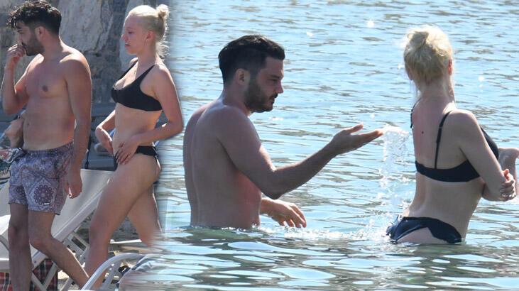 İlyas Yalçıntaş sevgilisiyle Bodrum tatilinde