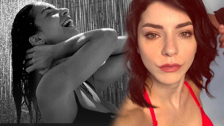 Merve Boluğur’dan duş pozu