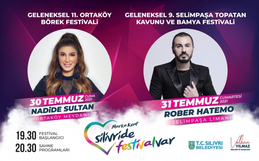 Cuma ve Cumartesi Silivri’de Festival var.