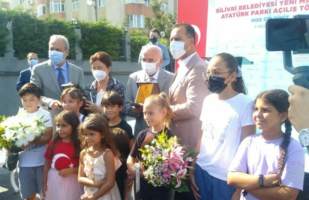 Atatürk Parkı törenle açıldı.