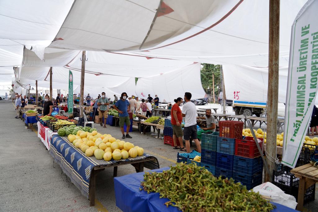 Ulus üretici pazarı hizmete açıldı