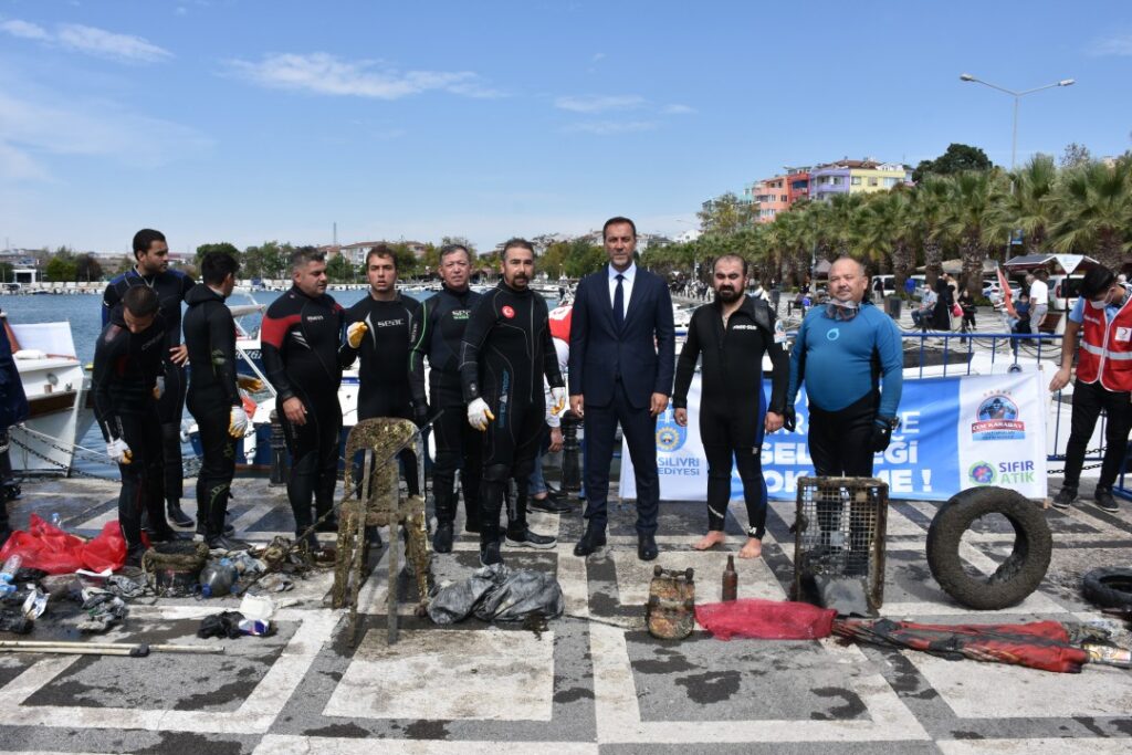 Silivri’de “Denizde Temizlik Var”