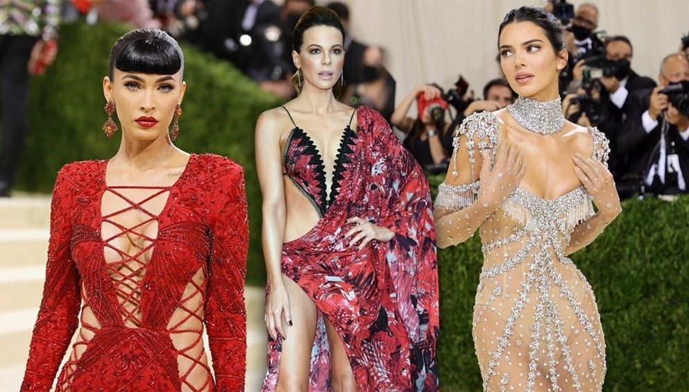 Kendall Jenner ve Megan Fox kırmızı halıya damga vurdu