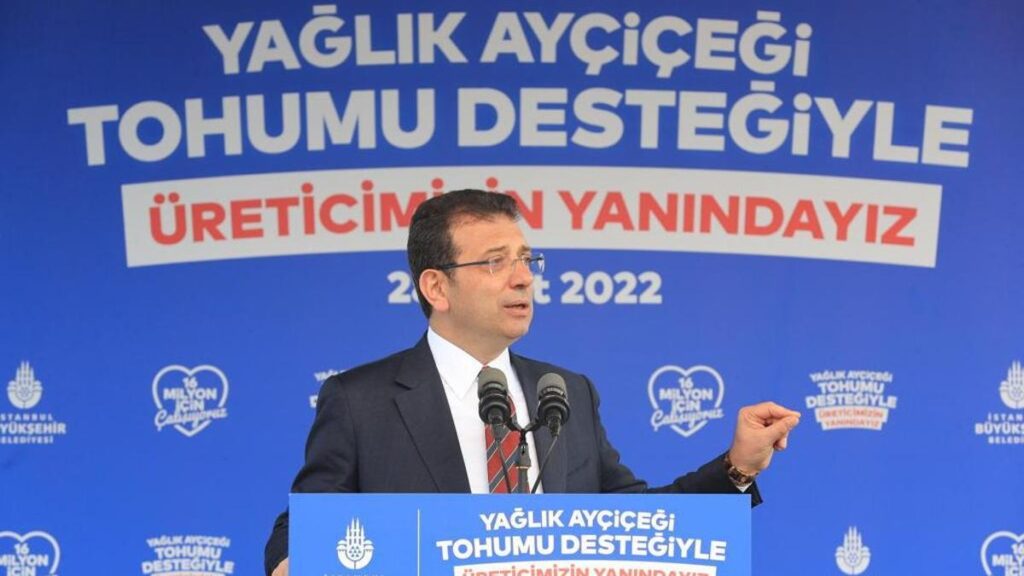 İBB, çiftçilere yağlık ayçiçeği tohumu dağıttı