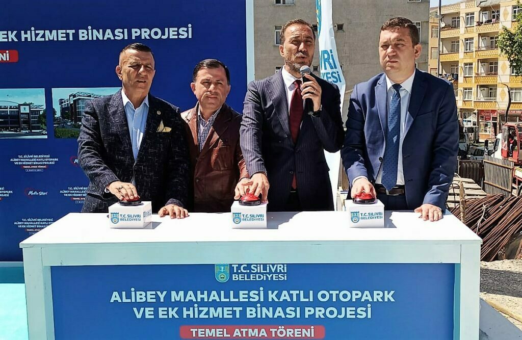 Katlı Otopark ve Ek Hizmet Binası temeli atıldı.