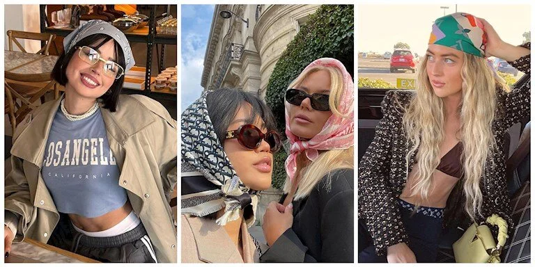 SAÇ STİLİNİZE FARK KATACAK FULARLAR