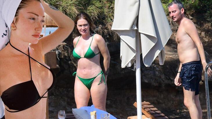 Sevgilisi Yusuf Engin’le tatil yapan Danla Bilic’ten bikinili poz