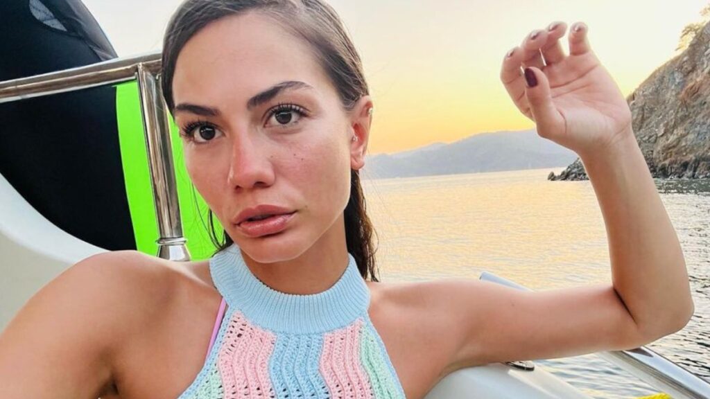 Demet Özdemir ıslak ıslak paylaştı! ‘Deniz kızı mübarek’