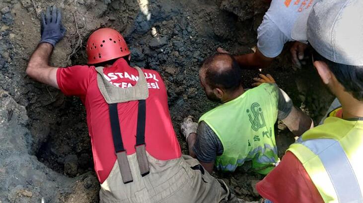 Silivri’de göçük altında kalan işçi kurtarıldı