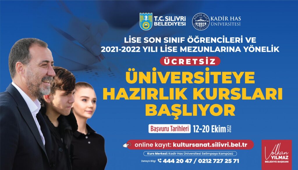 Ücretsiz üniversiteye hazırlık kursu için başvuru süreci başladı.