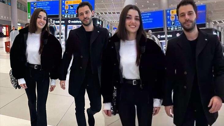 Hande Erçel ve Hakan Sabancı çifti aşkı itiraf etti!