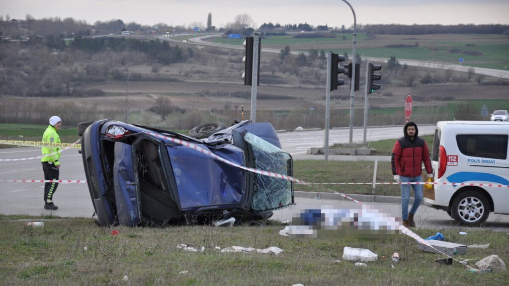 Saray’daki korkunç kazada 1 kişi öldü